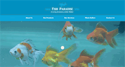 Desktop Screenshot of fishparadisepune.com
